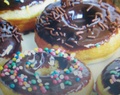 chocolate glazed mini donuts