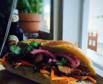 Bánh Mì en sommarkväll i Norrköping