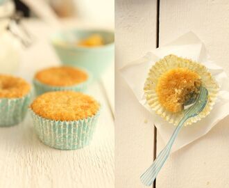 Kardemumma- & Kokoscupcakes med Lemoncurd