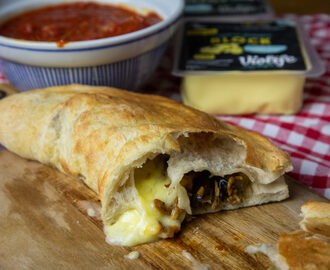 Vegansk Calzone