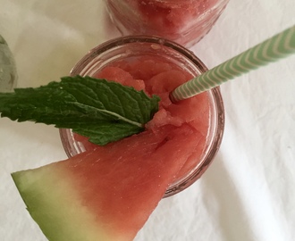 Snack Hacks: Watermelon Slushie