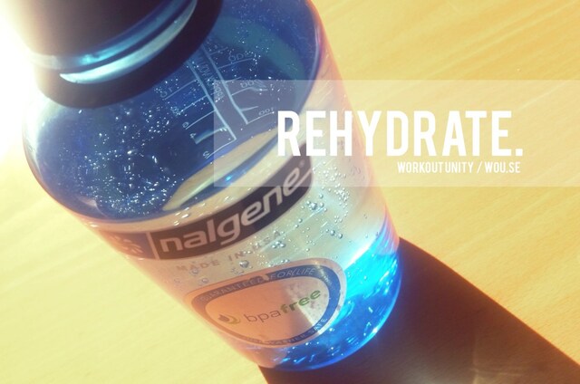 Rehydrate.