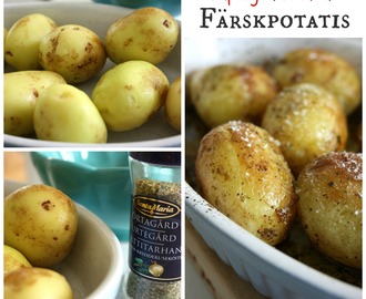 Rostad färskpotatis