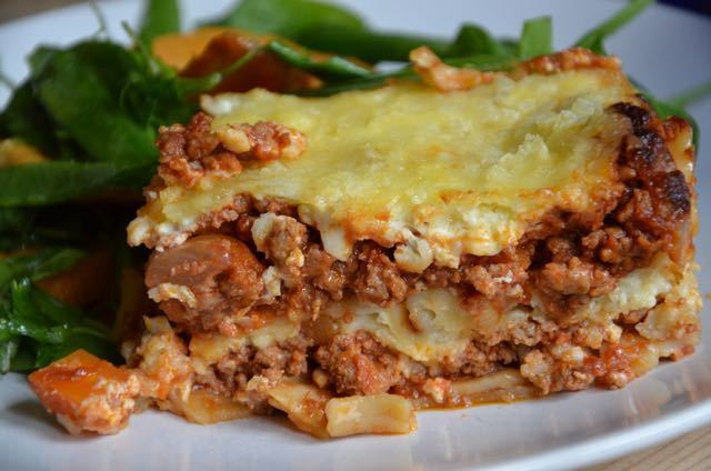 Vegetarisk lasagne blir en festlig fredagsmiddag