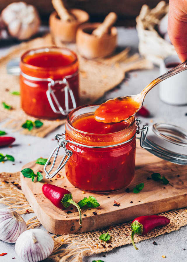 Sweet Chili Sauce Recipe (Vegan, Gluten-free)