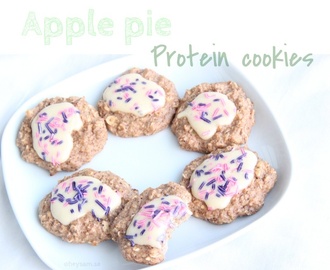 Apple Pie Protein Cookies