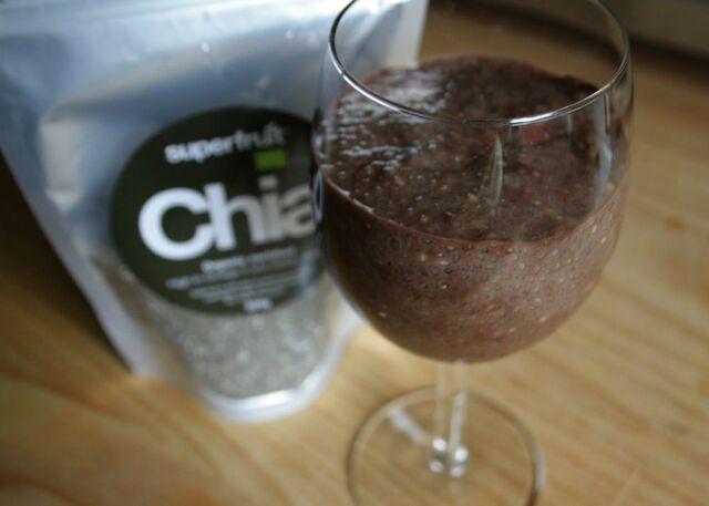 Chocolate chiapudding