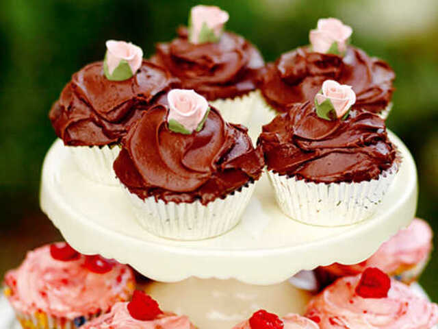 Leilas chocolate cupcakes