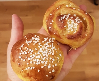 Lussebullar utan kesella