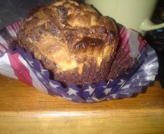 Amerikanska muffins med choklad
