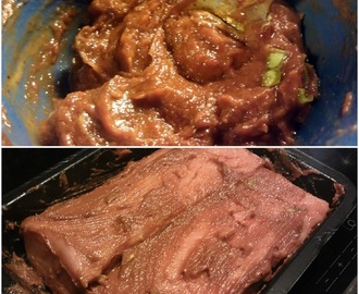 RECEPT: Smakrik marinad till kött (exempelvis fläskytterfilé) med senap, tomat och basilika