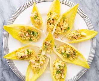 Curried Chicken Salad With Endive
