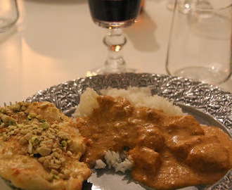 Indisk butter chicken