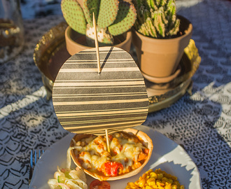 Tortillabåtar med fläskytterfilé och kryddig majs!