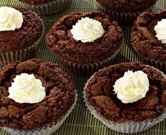 Stora chokladmuffins