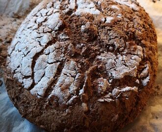 Buckwheat bread with beans - Bovetebröd med bönor