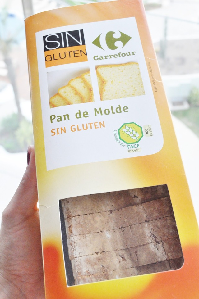 Vitt glutenfritt formbröd Carrefour