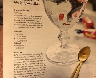 Chokladsås m dumlekola