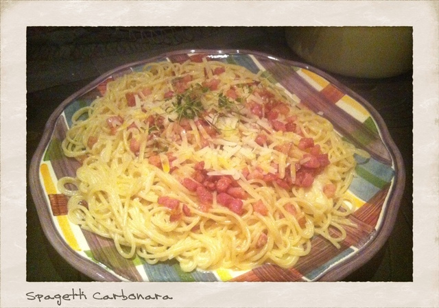 SPAGETTI CARBONARA