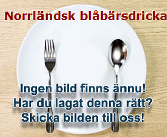 Norrländsk blåbärsdricka