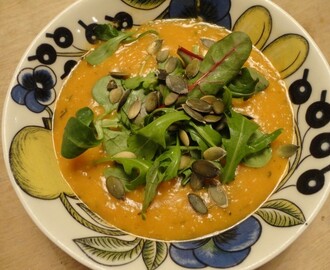 Recept: Linssoppa med sötpotatis, timjan och apelsin