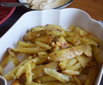 Potatissorters med parmesan och tryffelmajo
