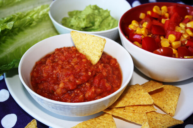 Vegetarisk tacofärs med egen kryddblandning