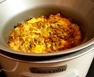 Fylld falukorv i min Crock-Pot - Recept