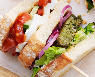 Club Sandwich på Veggisar Quinoa Grönkål