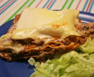 Extra krämig lasagne