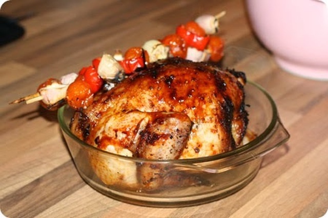 Beer can chicken (Kyckling på en ölburk)