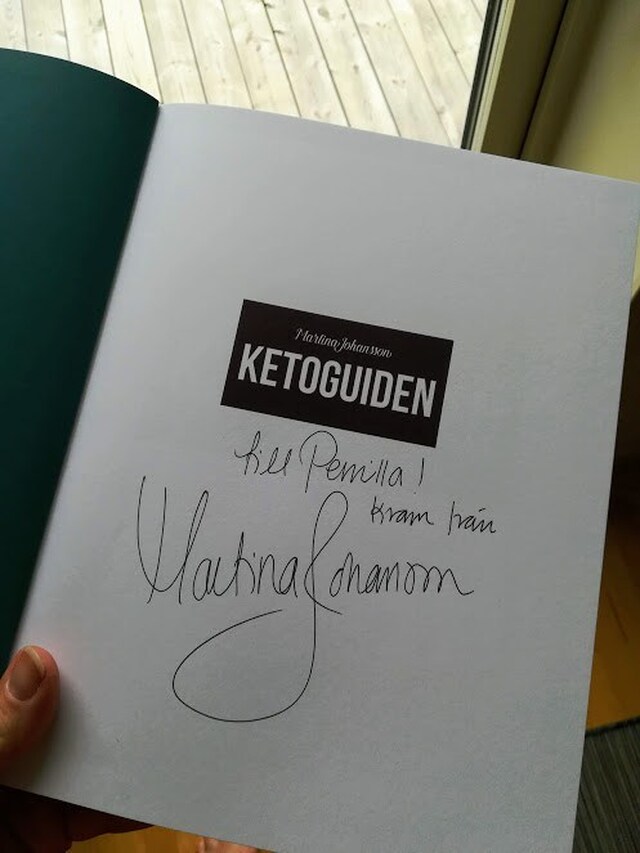 Releaseparty för Martina Johanssons nya bok Ketoguiden