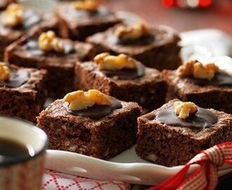 Pepparkaksbrownies