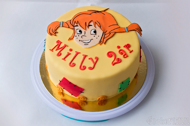 Pippi tårta till Milly!