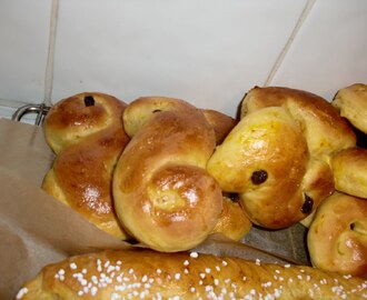 Lussekatter med kesella