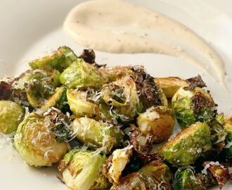 Air Fried Brussels Sprouts