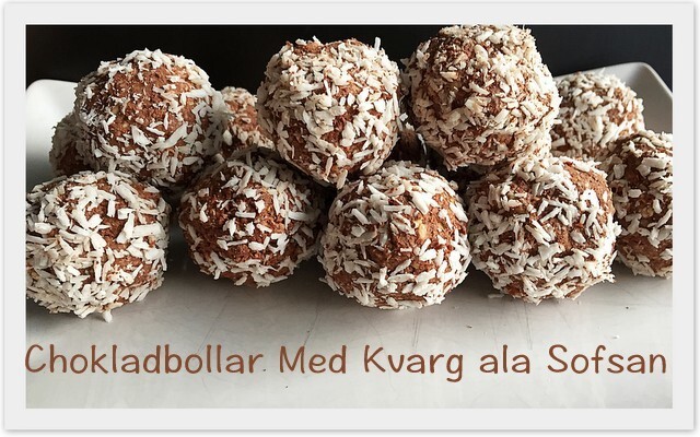 Chokladbollar Med Kvarg ala Sofsan