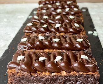 Brownies med Chokladganache  