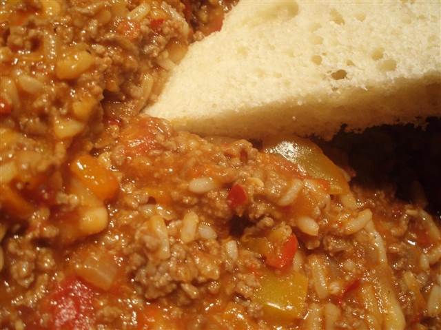 Stinas heta chili con carne