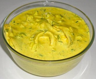 Currysill med dijonsenap