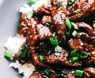 Super Easy Mongolian Beef (Tastes Just like P.F. Changs!)