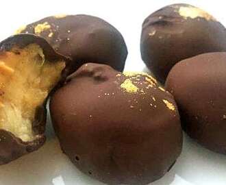 Chunky Monkey Candy – chokladdoppade bananbitar med jordnötssmör