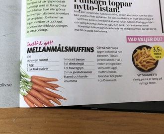 Mellanmålsmufffins