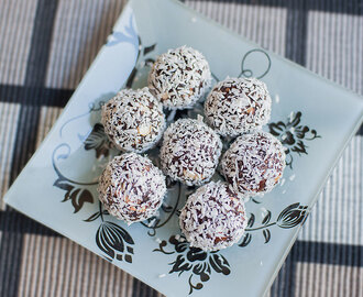 ♦ Hälsosamma chokladbollar - Recept