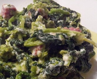 Cime di rapa con stracchino