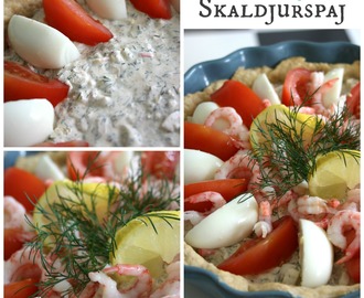 Recept på kall skaldjurspaj