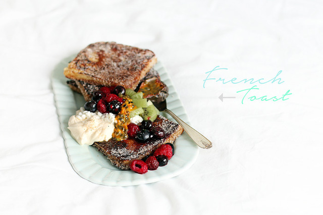 Fattigare riddare m. godsaker (French Toast with goodies)