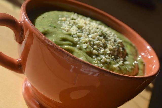 Grön smoothie bowl :)