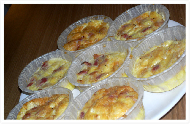 LCHF- Ägg- och baconmuffins