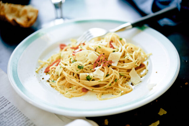 Spaghetti olio, aglio e peperoncino